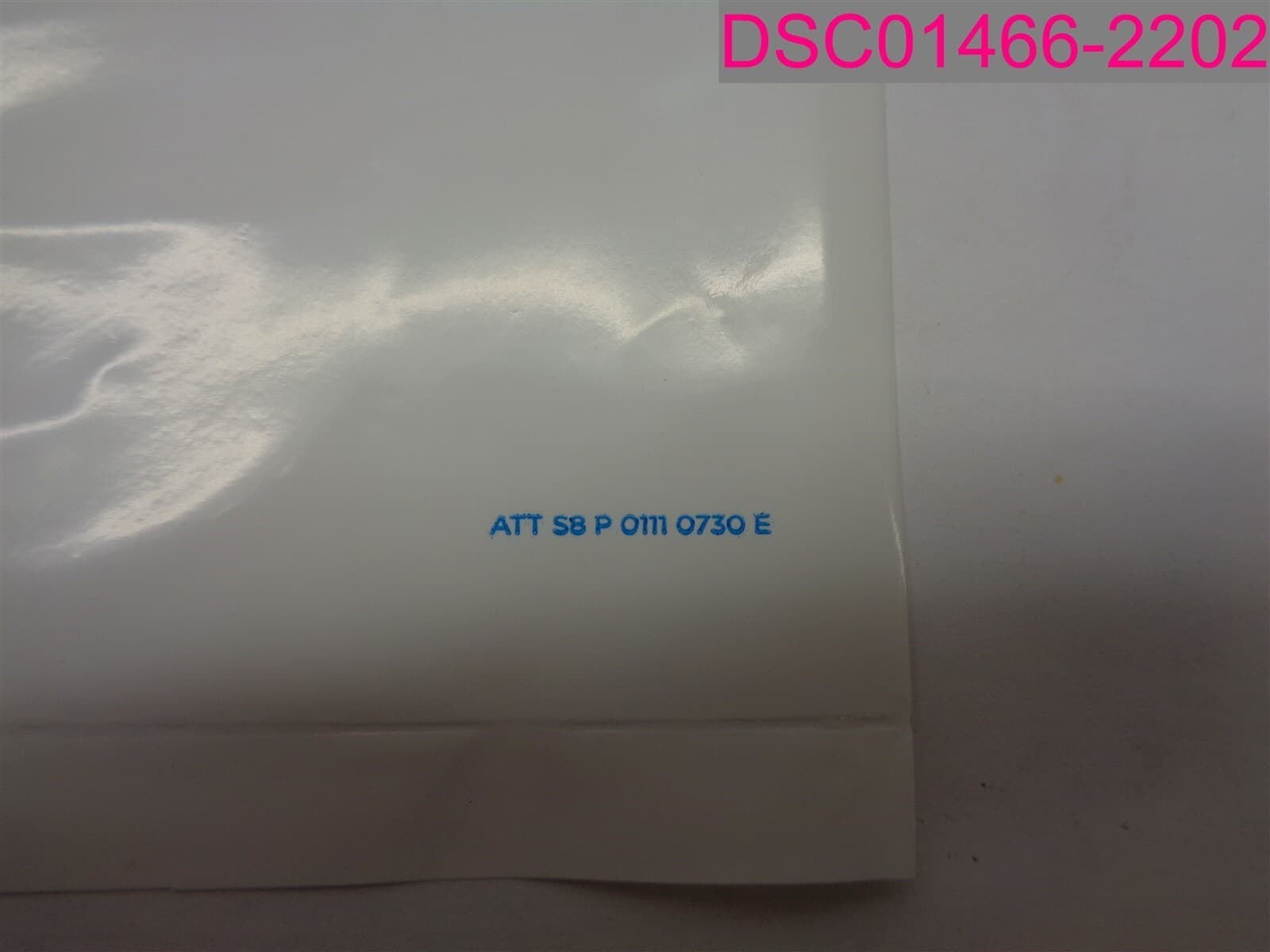 QTY=500pcs; AT&T Globe Plastic Shopping Merchandise Bags 11"x15" Office Depot 3