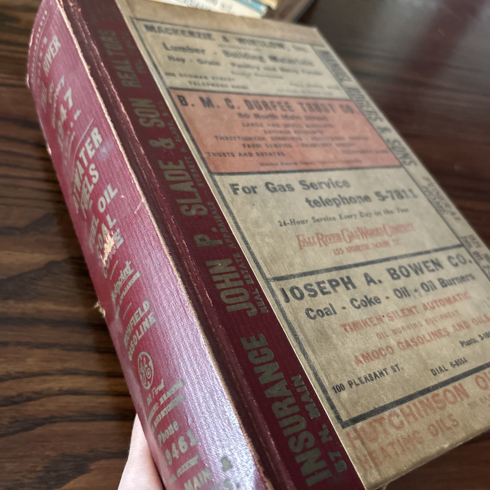 1945–1949 Lot of 4 Polk’s City Directories FALL RIVER MA Genealogy WWII/Postwar 6