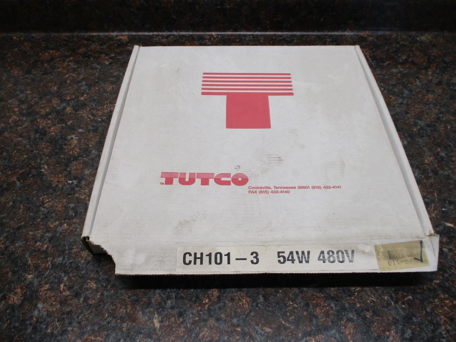 Tutco CH101-3 Mars 30in 54w 480v-ac Cartridge Heater Element NEW FREE SHIPPING 2