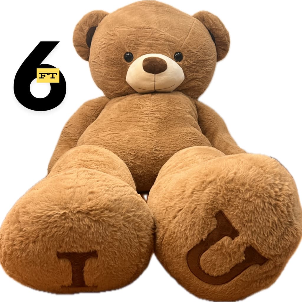 Giant 6ft Brown Teddy Bear – Huge Plush Toy – Soft Oversized Stuffed Animal 4