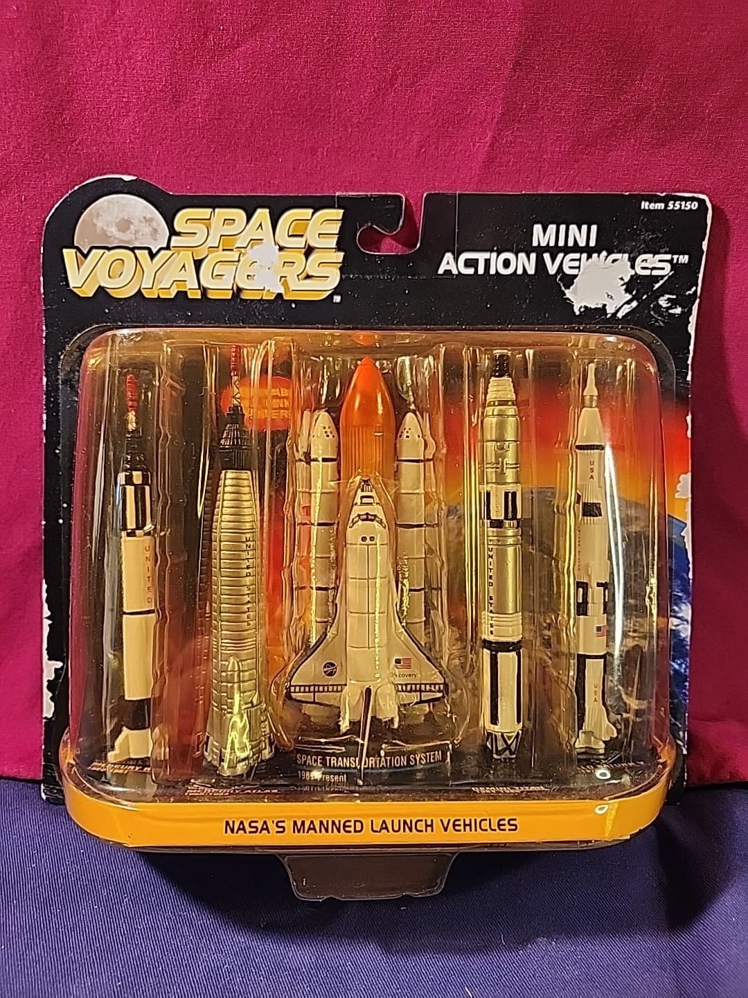 MOC 1999 SPACE VOYAGERS MINI ACTION VEHICLES EVOLUTION OF THE SPACE SHUTTLE