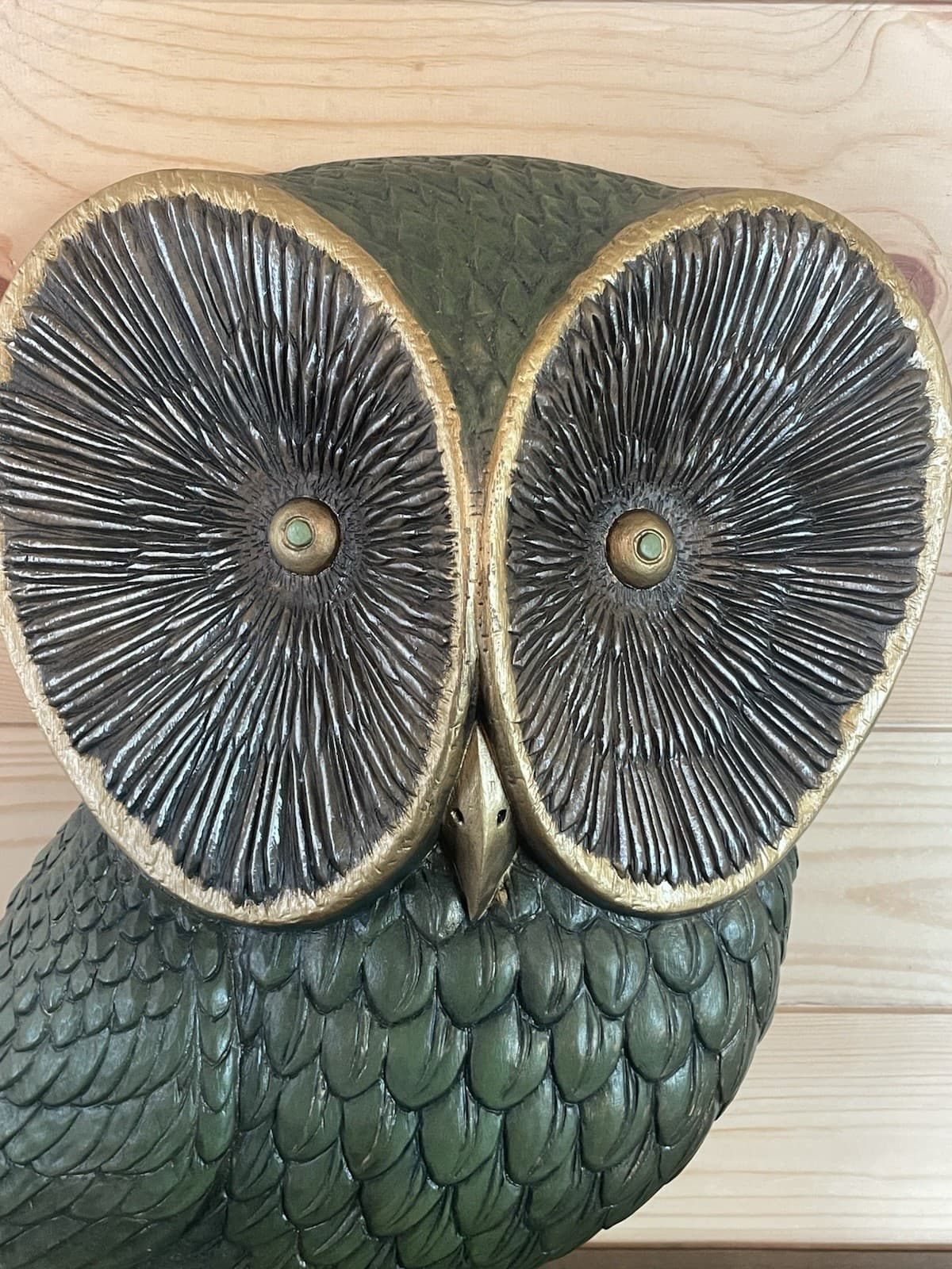 Vintage 1967 Burwood Mid-Century Wall Art Owl #4533 - Made In USA 3