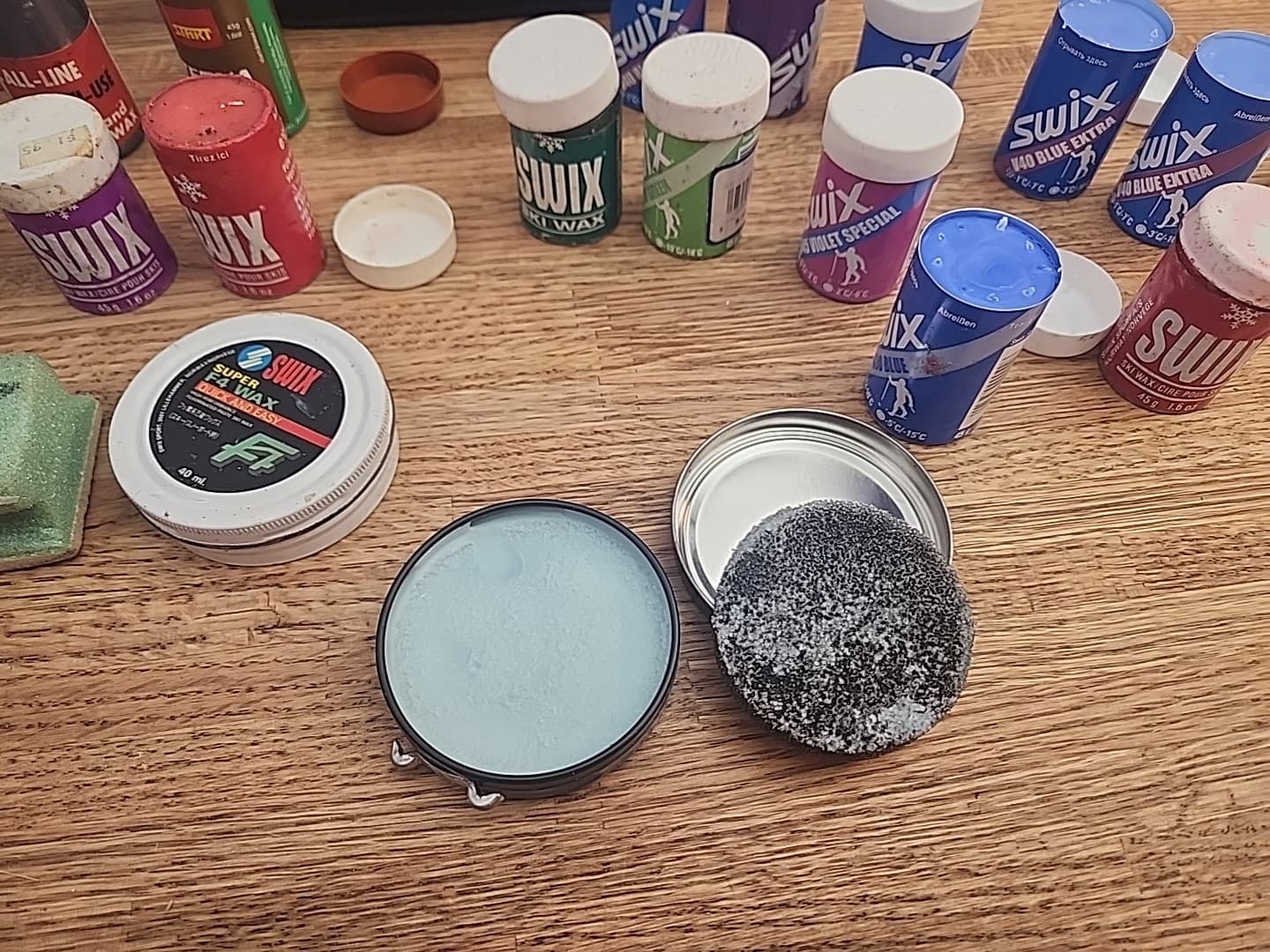 Lot Of 26 Swix & Other Ski Waxes And Accessories  3