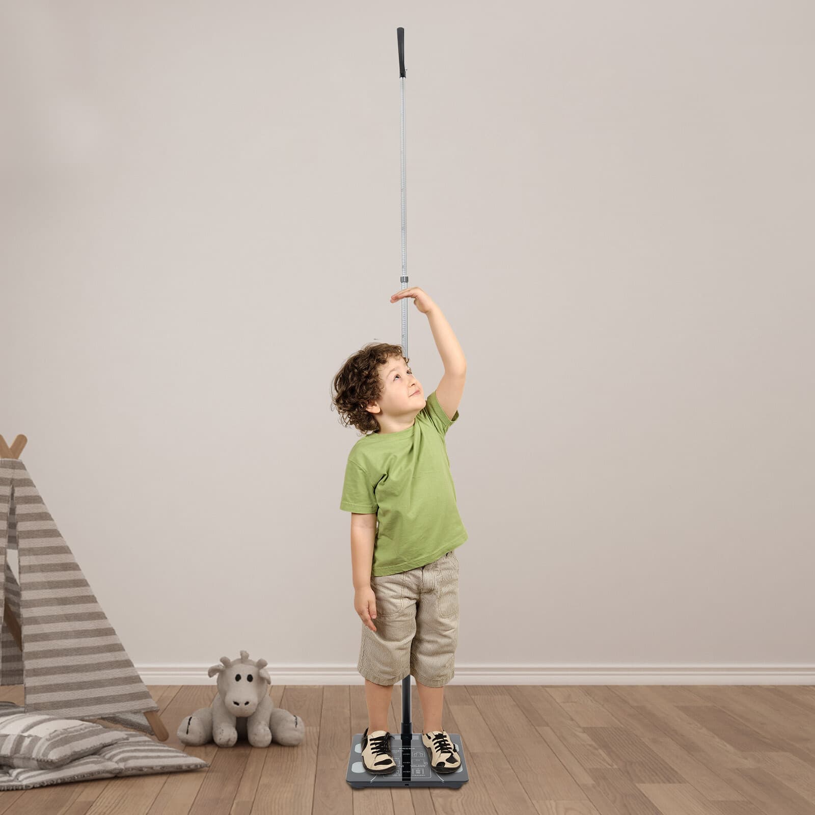 2 in 1 Height and Weight Scale / Medical Weight Scale Platform with Height Rod 4