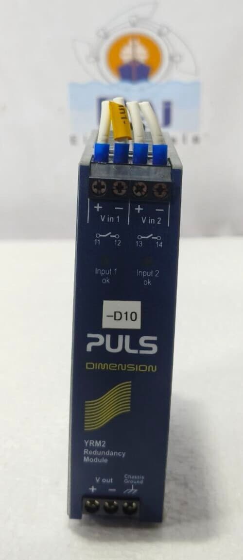 PULS YRM2.DIODE 24-60VDC 20A DUAL REDUNDANCY MODULE WITH INPUT MONITOR FREE SHIP 3