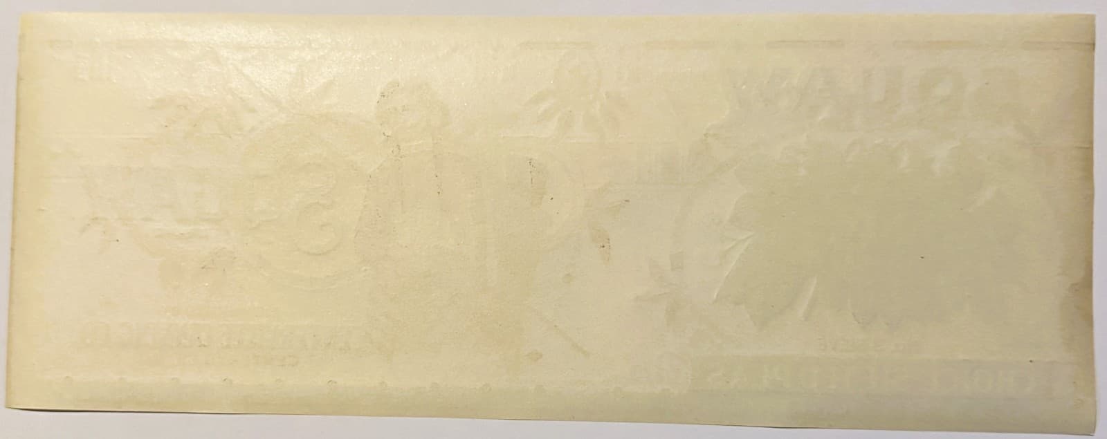 Antique 1920s Squaw Gold Embossed Can Label 2, Centerville, MD, Native American! 4