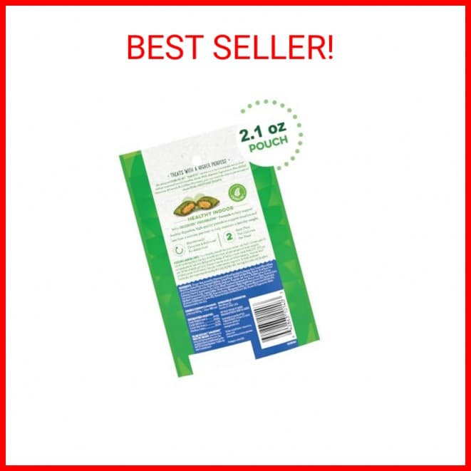 FELINE GREENIES SMARTBITES HEALTHY INDOOR Natural Treats for Cats, Tuna Flavor, 2