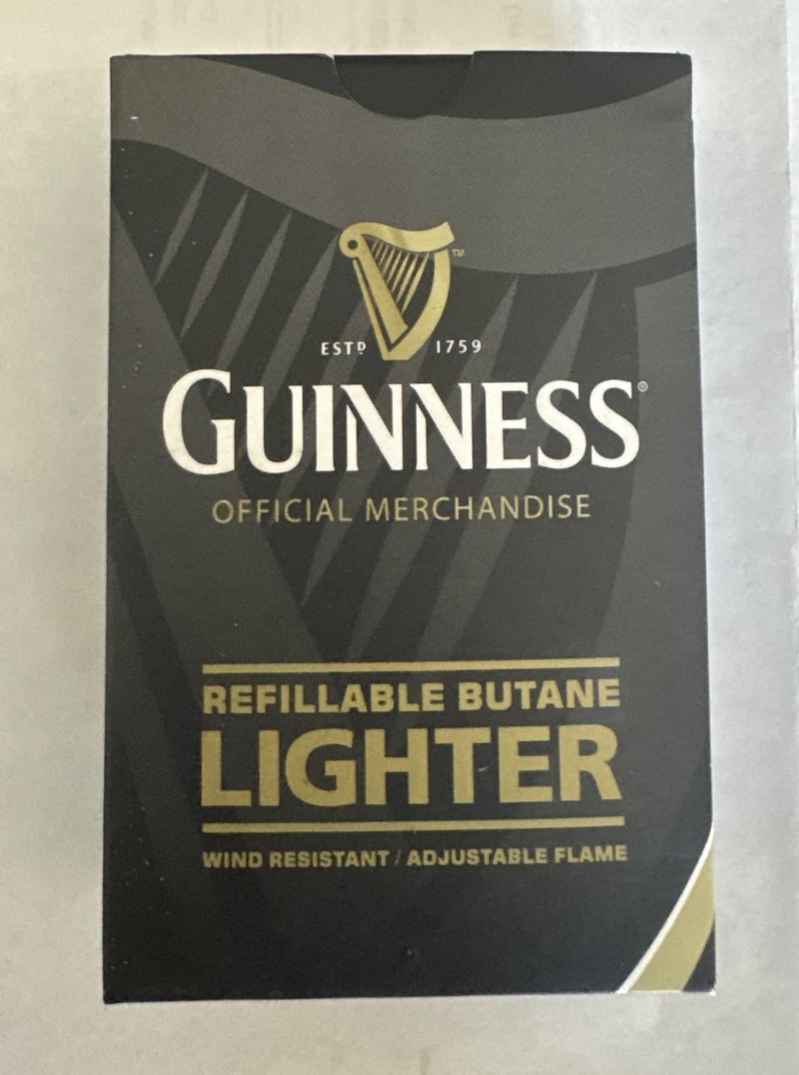 GUINNESS Beer Lighter New Colibri lighter NIB 3