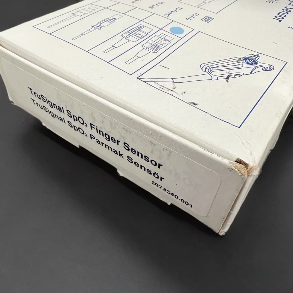 NEW GE TruSignal SpO2 TS-F-D Adult Finger Clip Sensor Reusable 4