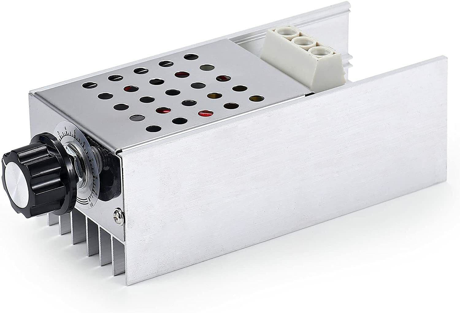 AC 110-220V 6000W SCR Motor Speed Controller Volt Regulator Thermostat Dimmer 4