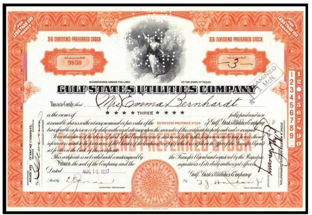 3 DIF TEXAS ELECT POWER STOX 1.99! BUY 2 LOTS GET 7 DIFF incl RARE 30's (SCAN 3) 3