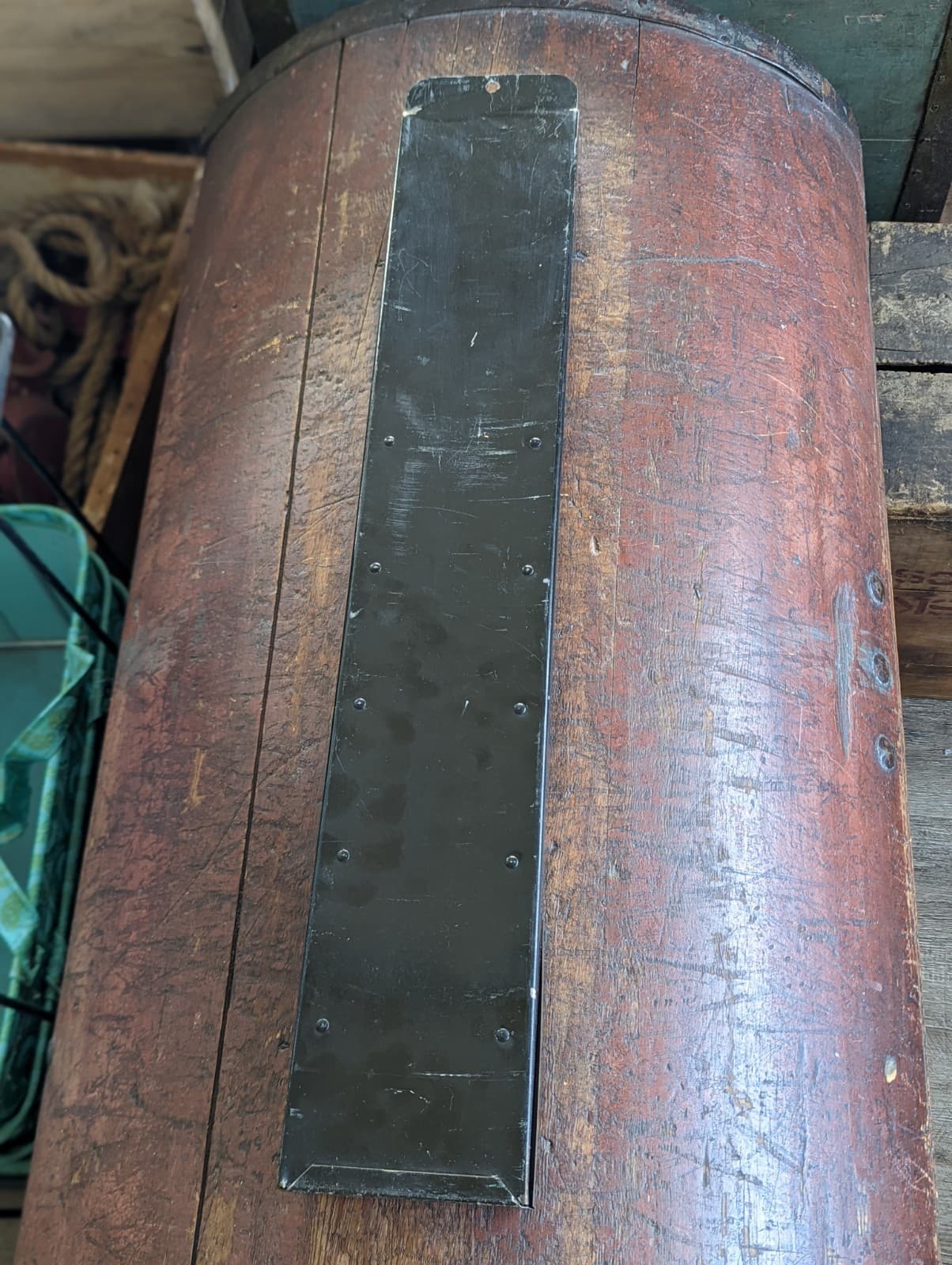 Original DEVOE PAINT Advertising Metal Store Display Rack Sign for Samples 3