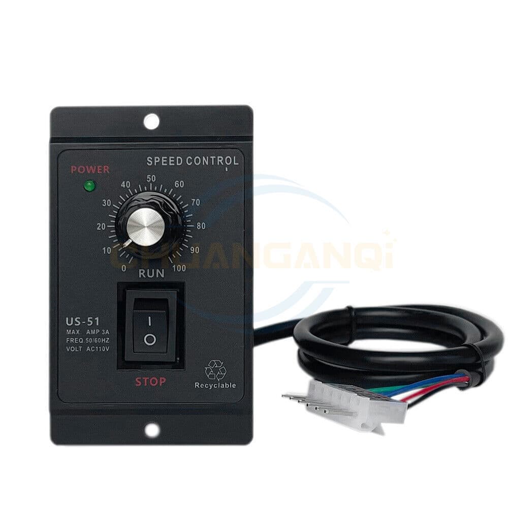 AC 110V Electric Motor Speed Controller Reversible Switch Regulator Switch 120W 3