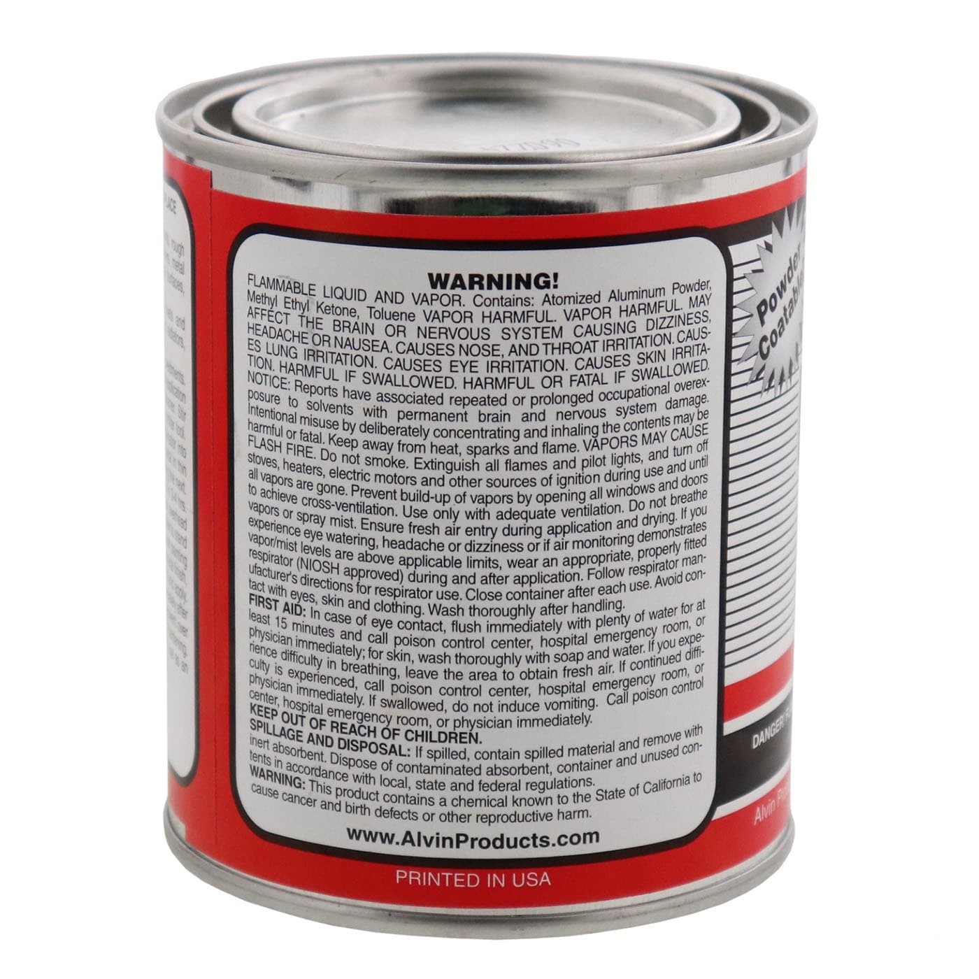 Alvin 24 oz Lab Metal Durable Economical Dent Filler & Patching Compound Epoxy 3