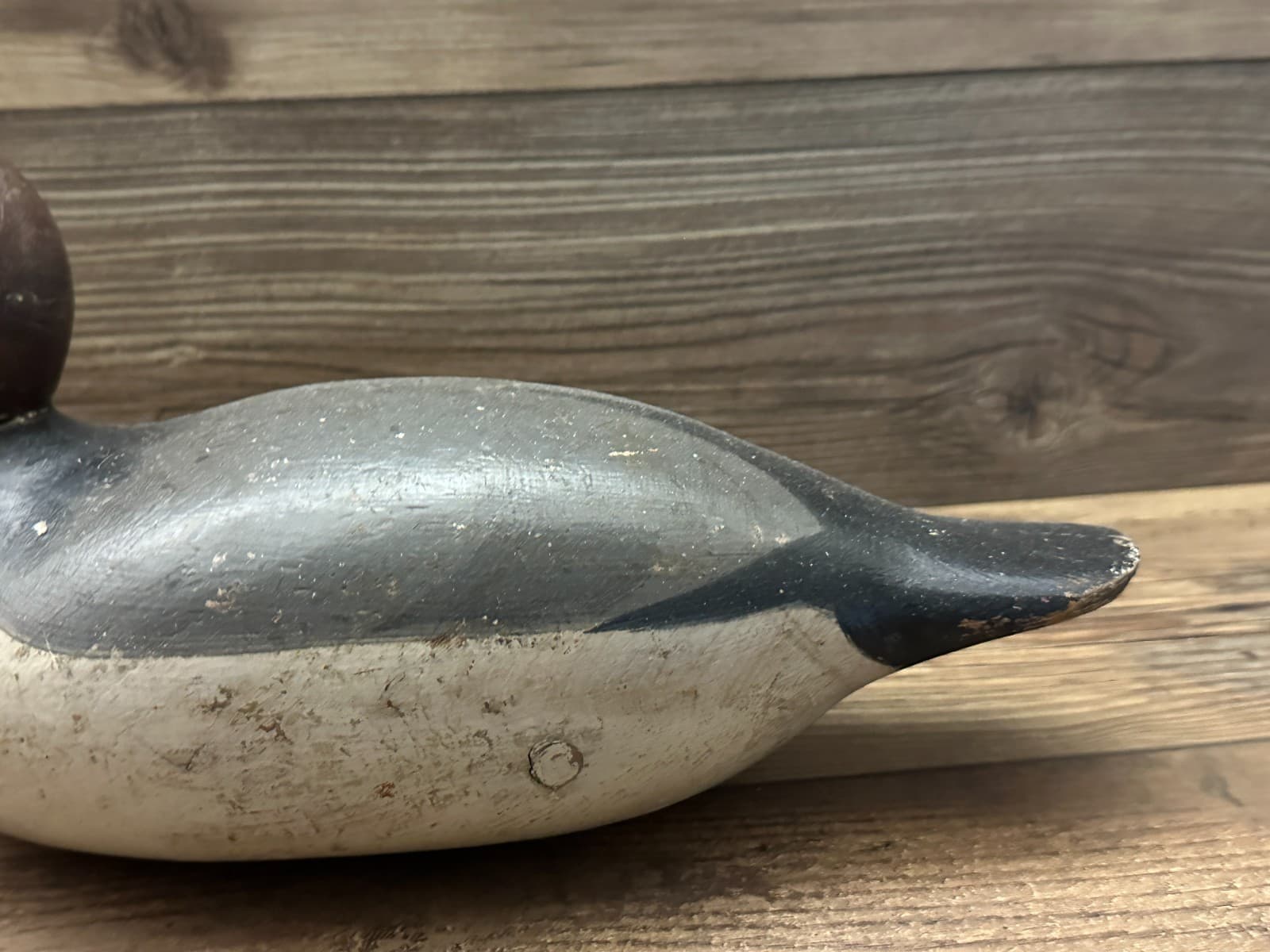 Antique Vintage Wood Duck Decoy **MASON** Redhead Drake --- Standard 4