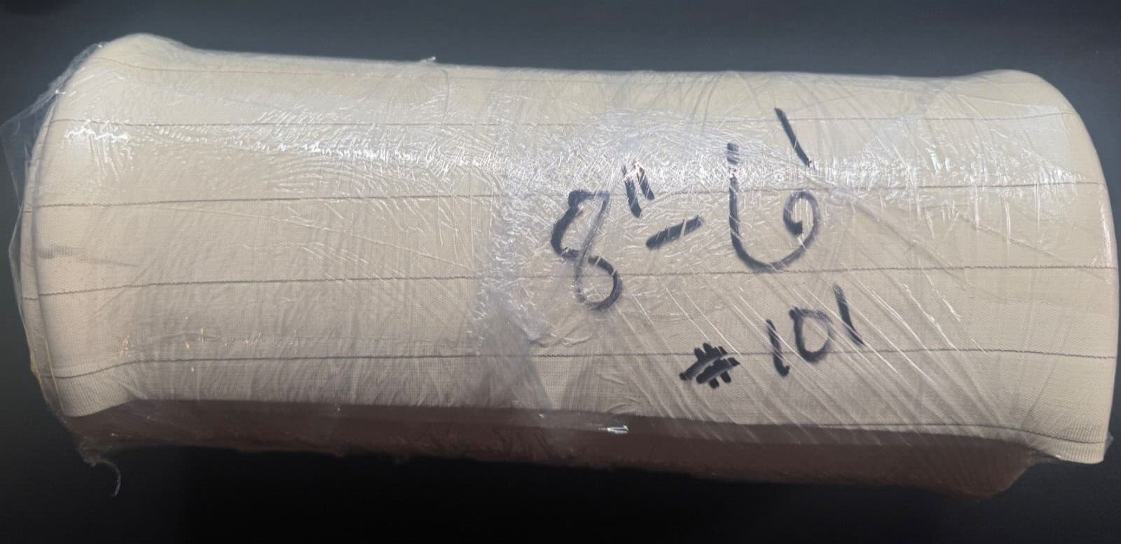 NEW Gum Rubber Tubing, 8" ID, 1/8" Thick, 72" Length, Gum Sleeve