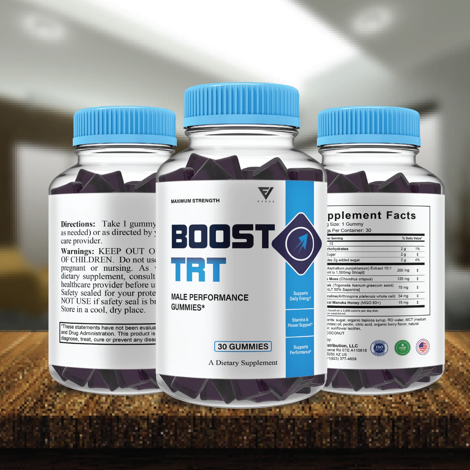 Boost TRT Gummies, Boost TRT Advanced Formula Support (1 Month Supply) 4