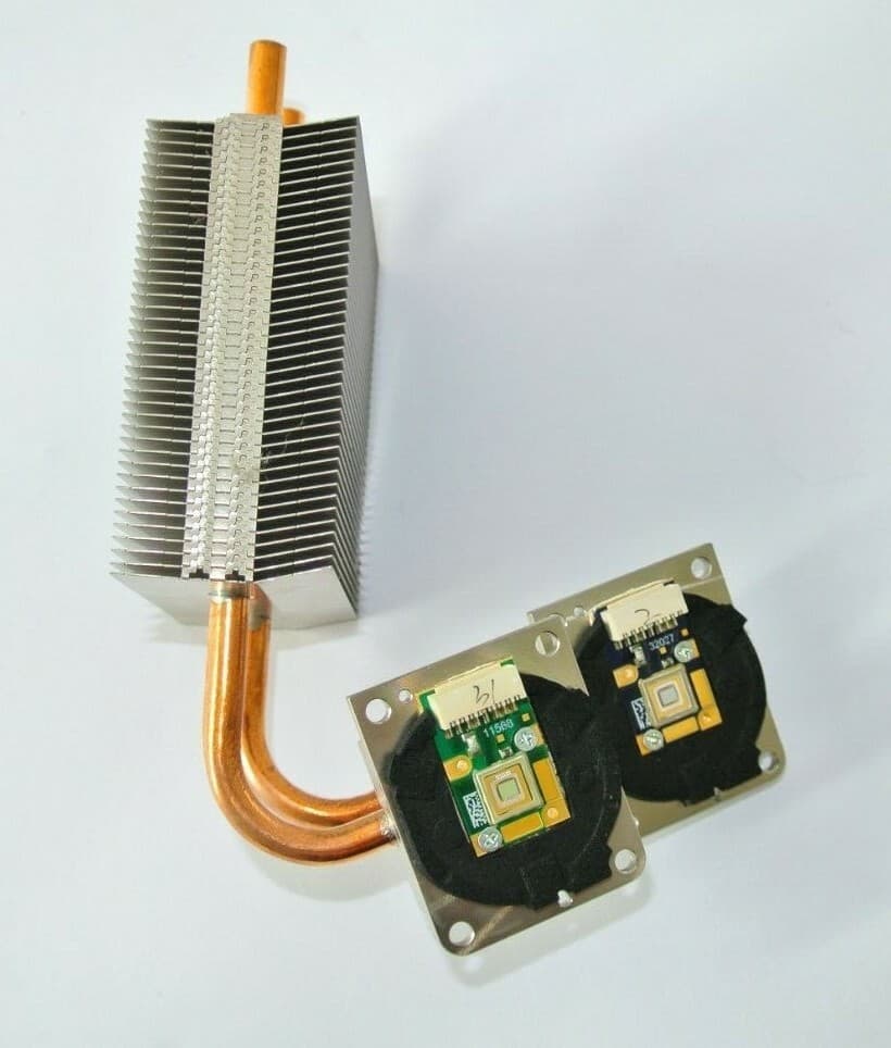 Christie Light Engine Heatsink Assembly w/ attachments 2