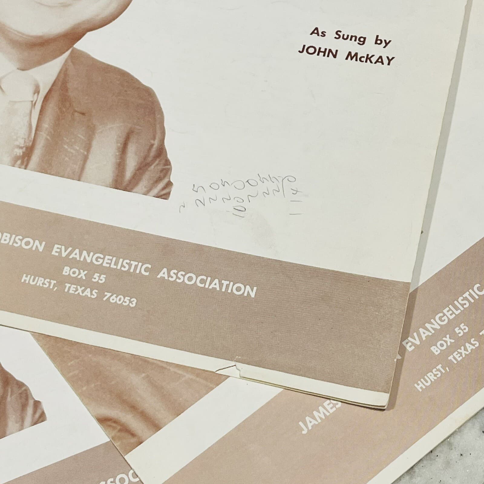 Lot 3 I Want That Mountain Caleb’s Song Sheet Music Bill Harvey John Mckay 1969 4