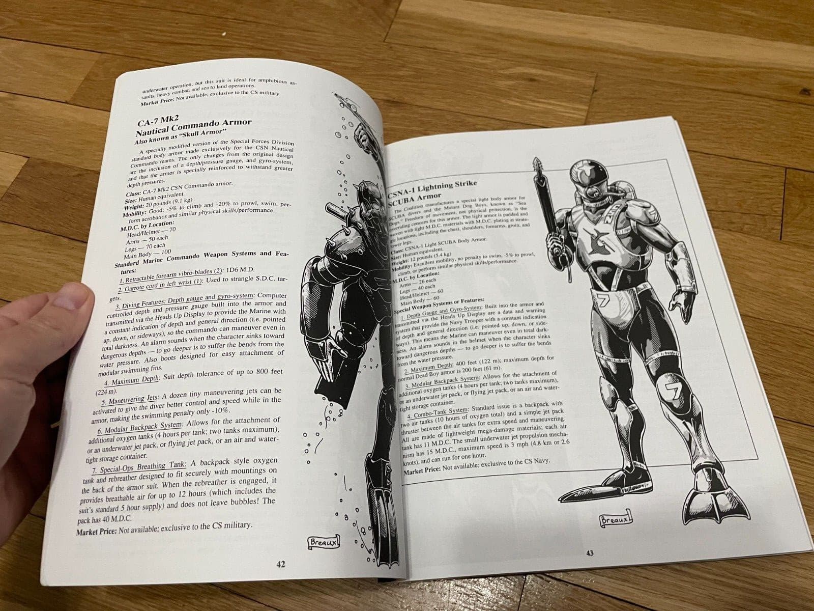 RIFTS Coalition Navy Palladium Books 4