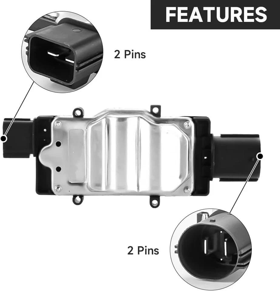 Engine Cooling Fan Control Module - Compatible for Mazda 3 5, for Ford Focus 3