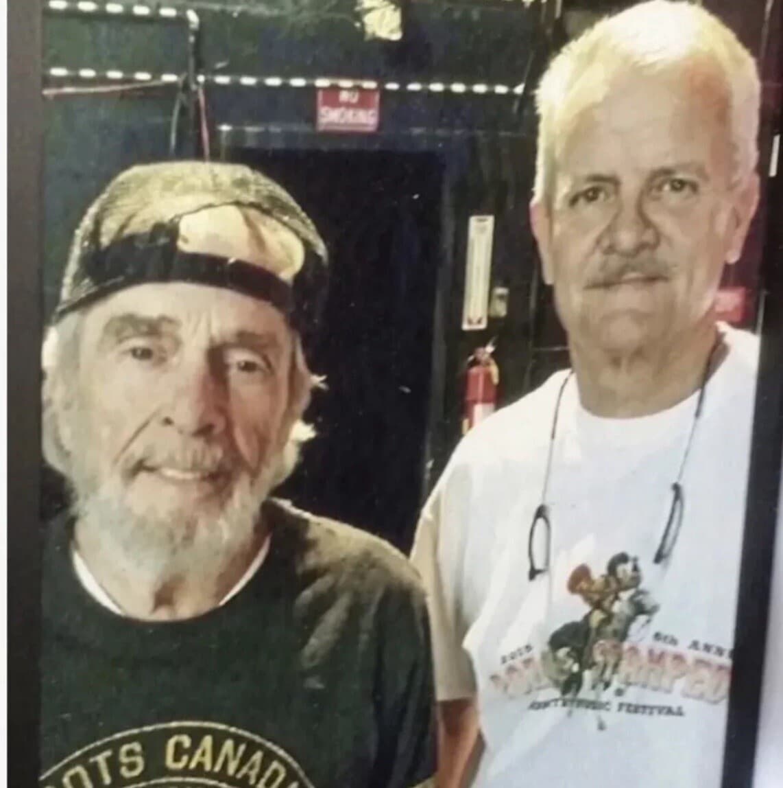 Willie And Merle (Django Jimmie 2015) Guitar Pick 2