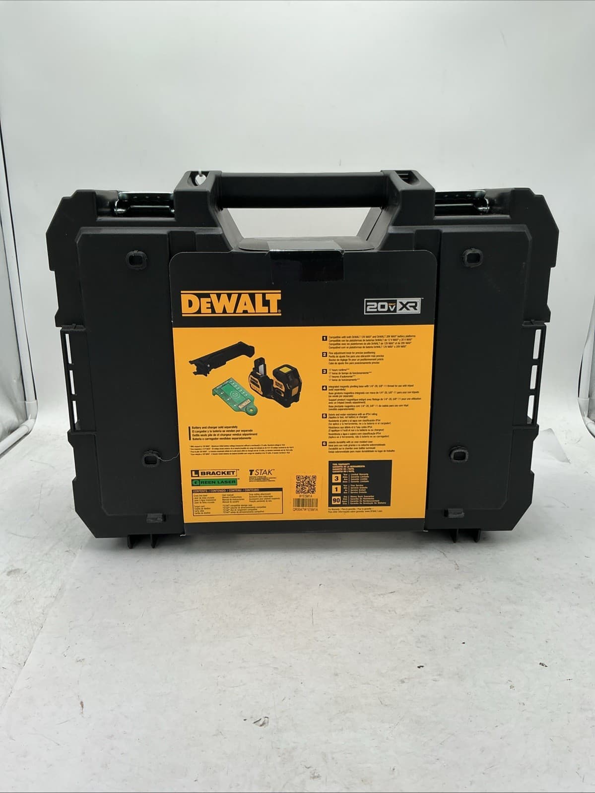 DEWALT DCLE34020 20V MAX Cordless Cross Line Green Laser - Bare Tool 2