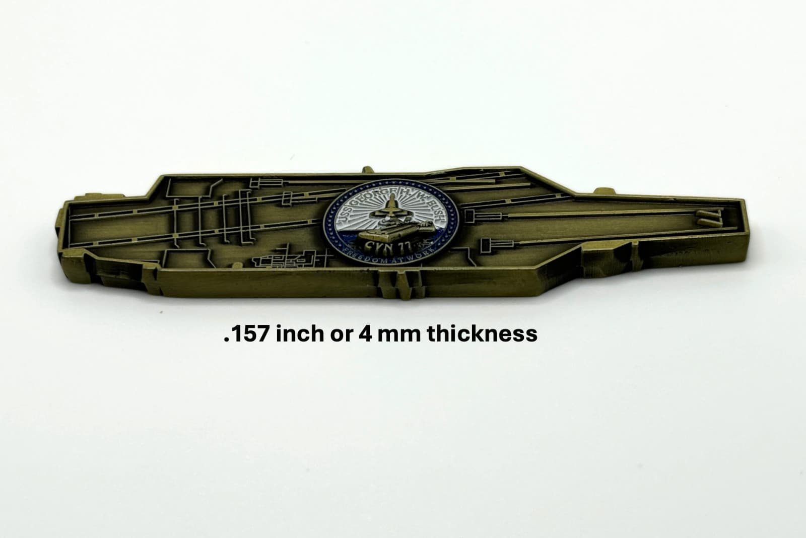 Nimitz Class Aircraft Carrier Challenge Coin Set - 10 U.S. Navy Coins 5