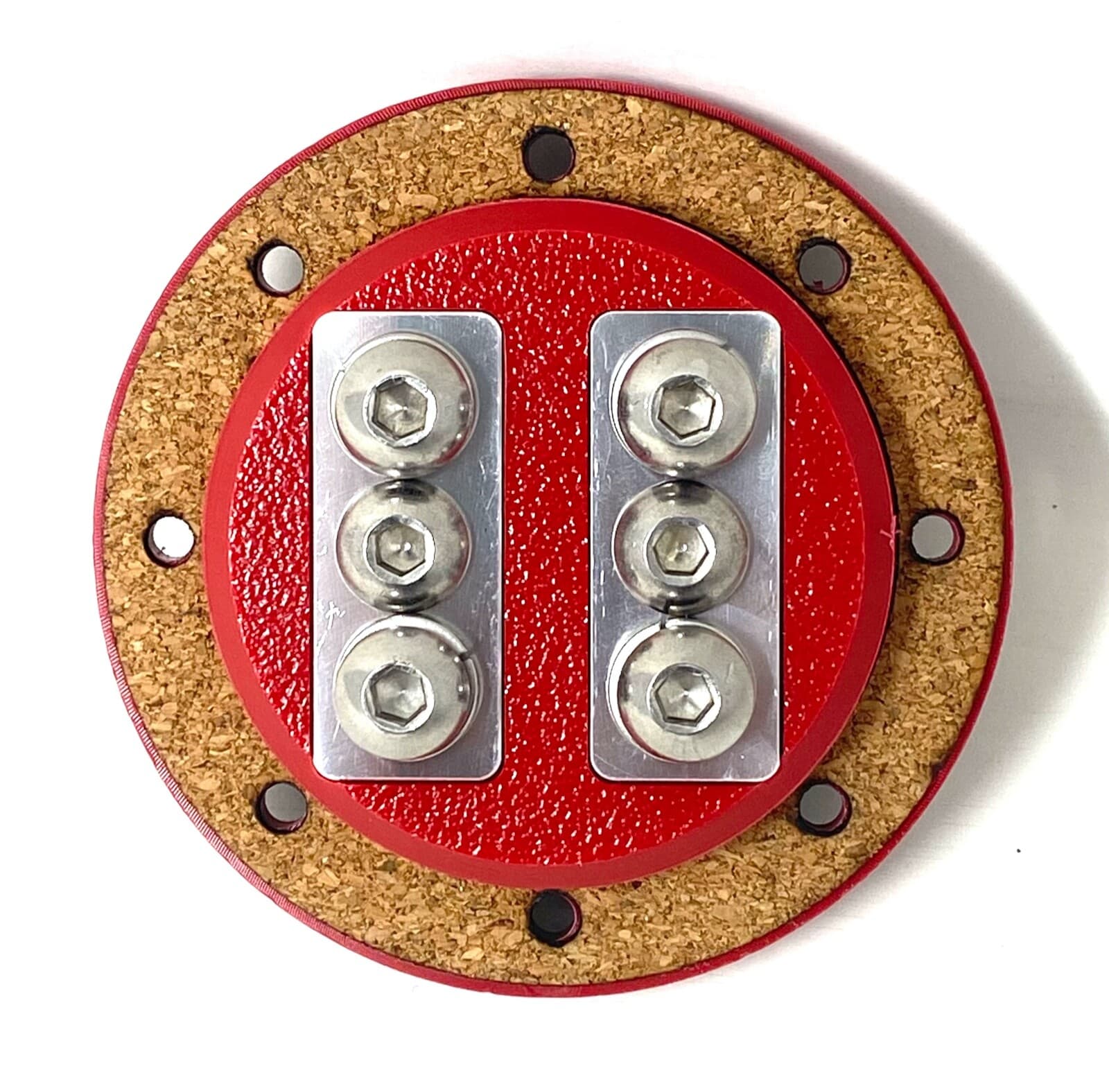 SMD Steve Mead Designs 1 Channel Heavy Duty Speaker Terminal X-1 Aluminum Red 5