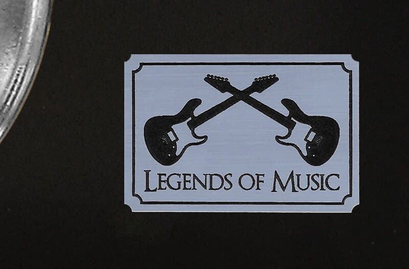 Bob Marley "Rhythm" Framed Silver Reproduction Signed Record Display 4