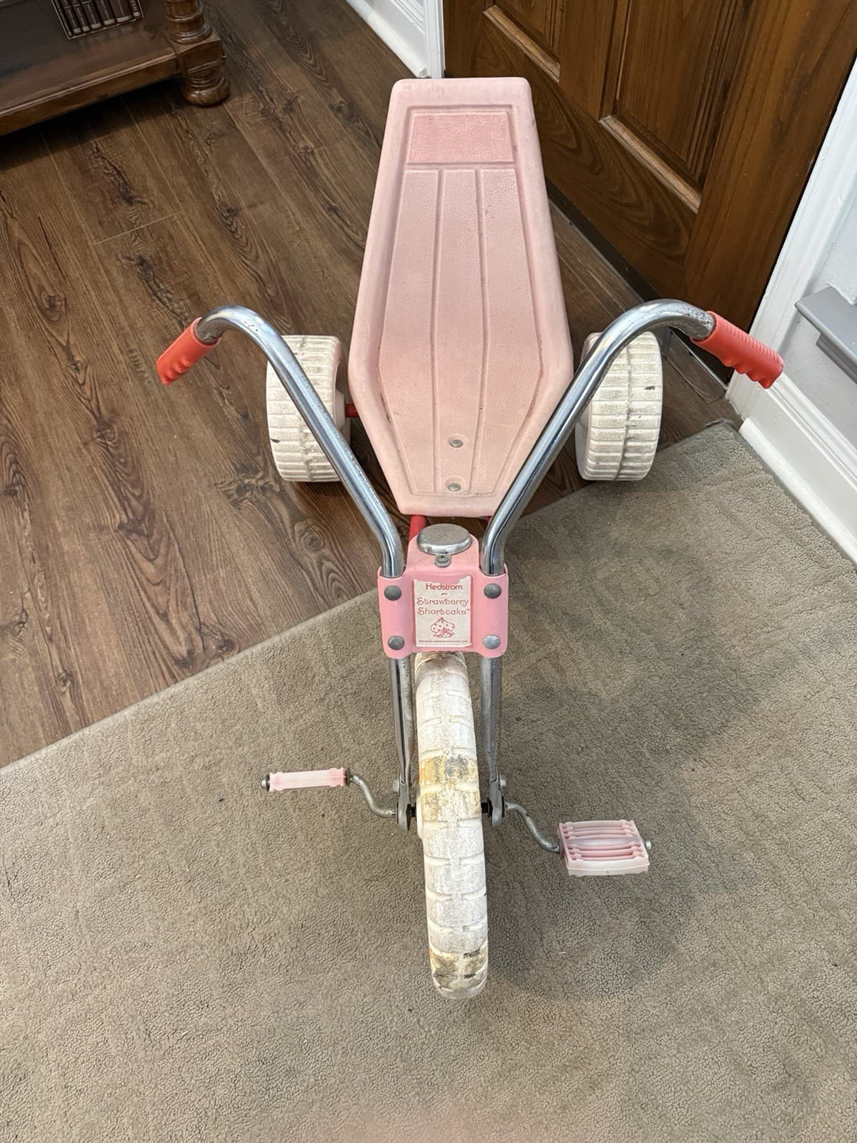 Hedstrum Strawberry Shortcake big wheel trike 3