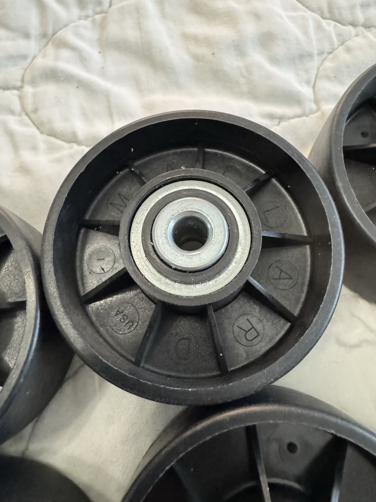 Mallard Magnum Pallet Flow Wheels (lot Of 8) New 2