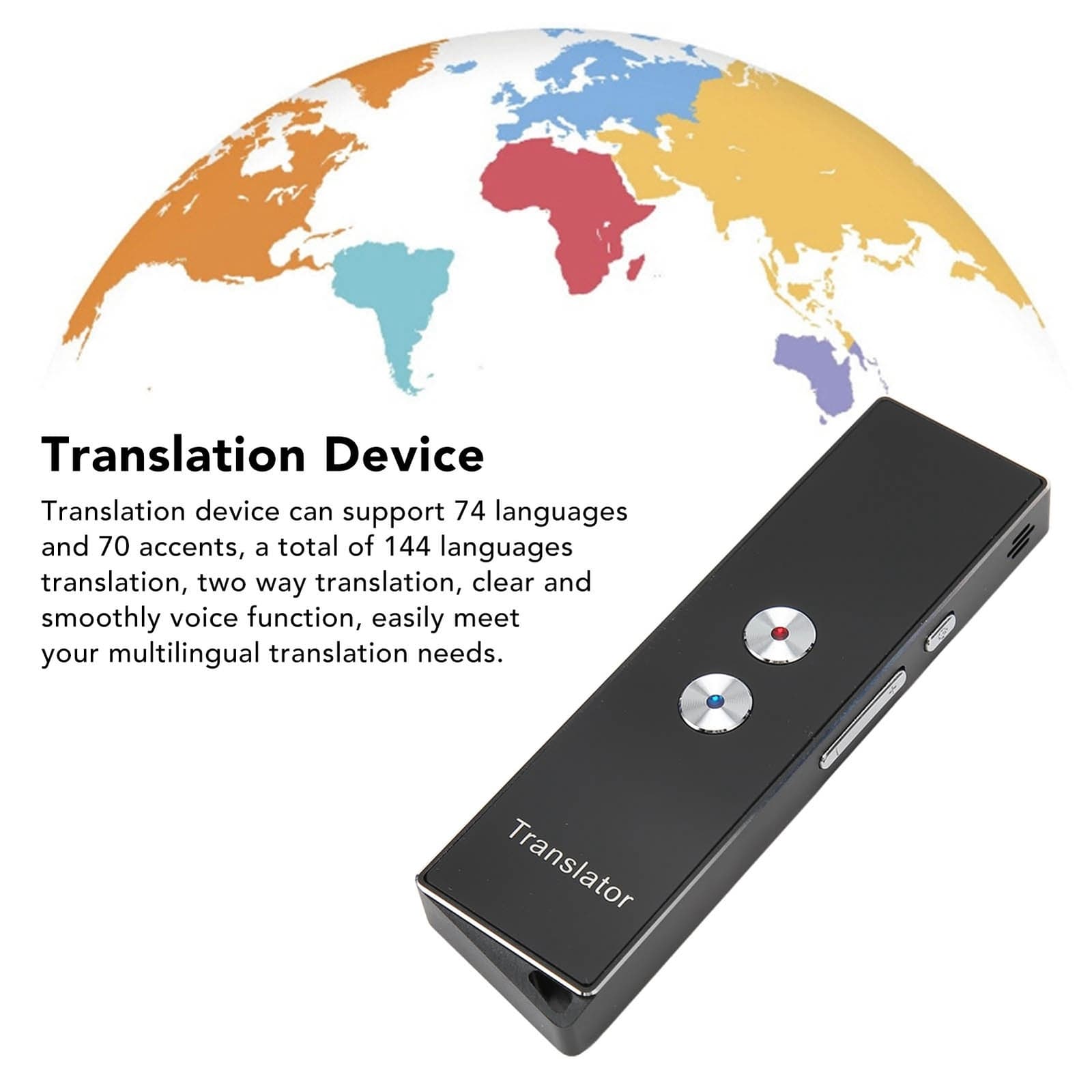 Language Translator Device 74 Languages 70 Accents Real Time Voice Translator 4