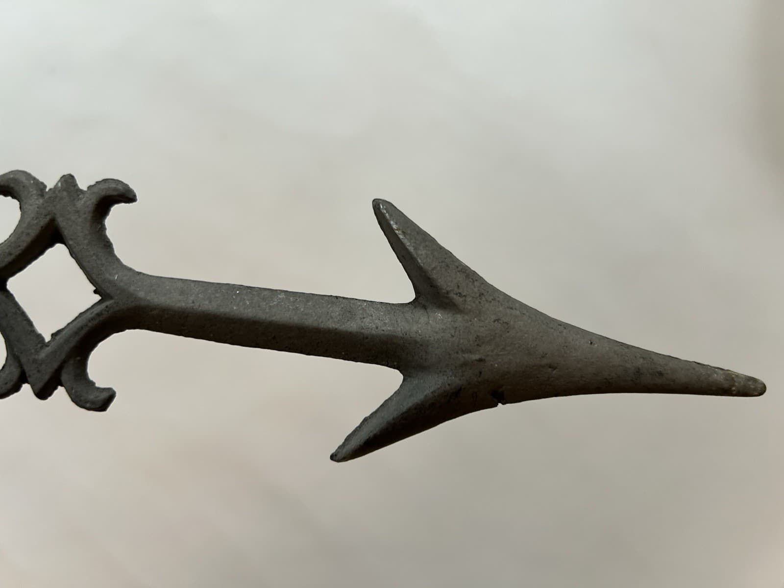 1890 Weathervane Wind Direction Arrow.    The Stars, The Moon and The Sun