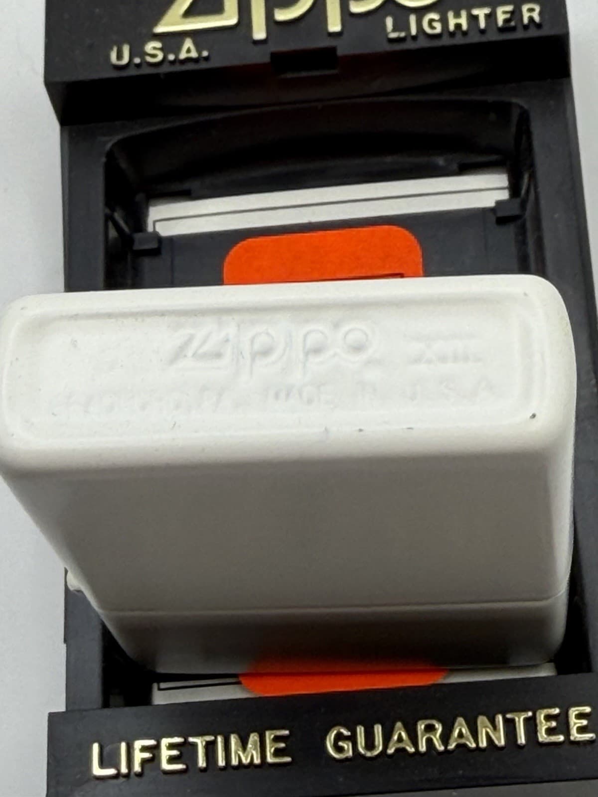 Vintage 1997 Camel Max Collector’s Pack White Zippo Lighter NEW RARE 4