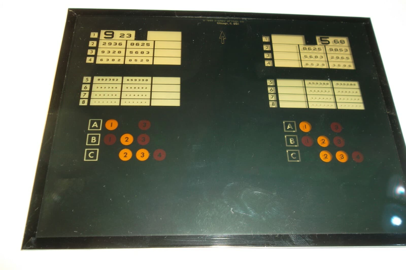 Stereo Optical OPTEC 1000 DMV Vision Tester / Screener w/Keypad Controller Slide 5