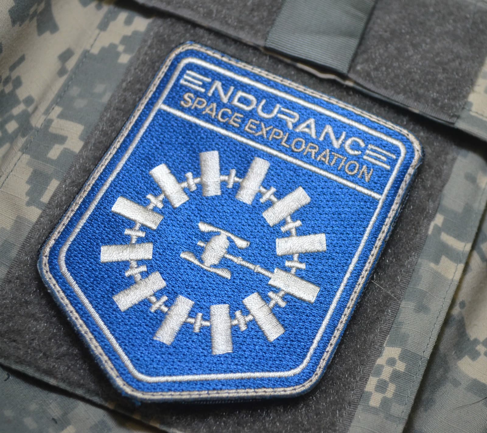 2015 MOVIE PROP "The Martian" NASA SPACE EXPLORATION INSIGNIA (burdock-vêlkrö) 5