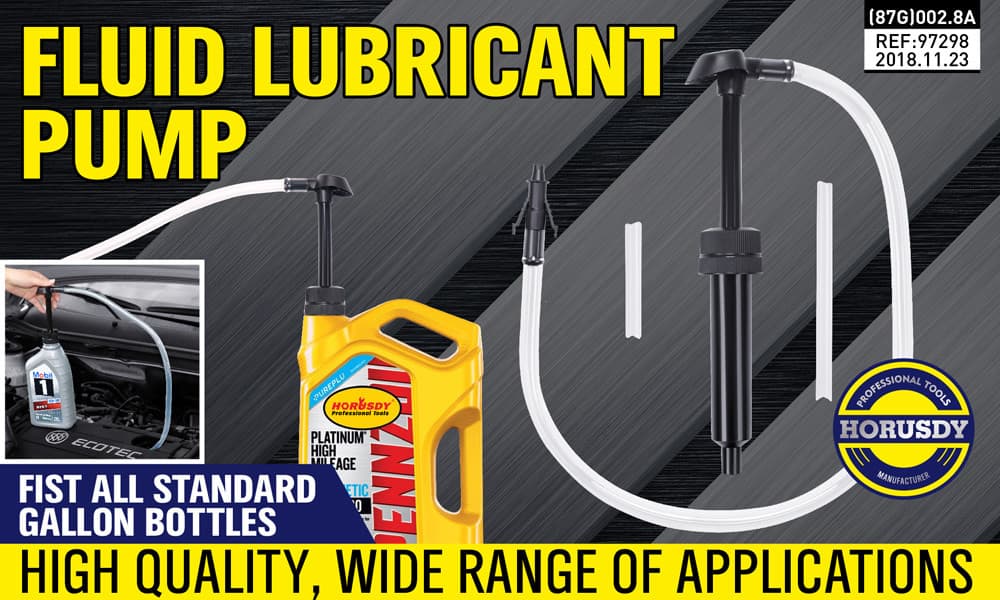 Fluid Pump for Gallon Bottles Hand Transfer Pump Gear Oil Fluid Transmission 2