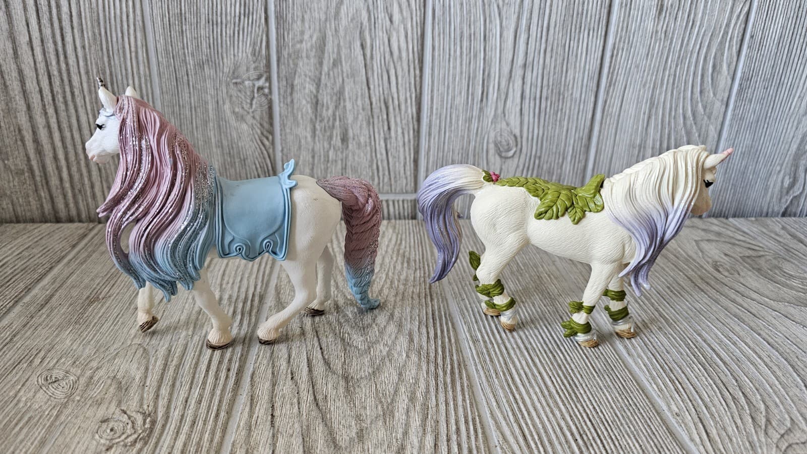 Schleich Blossom Unicorn Glitter Pink Saddle Lot Of 2 Horse Free Shipping 2