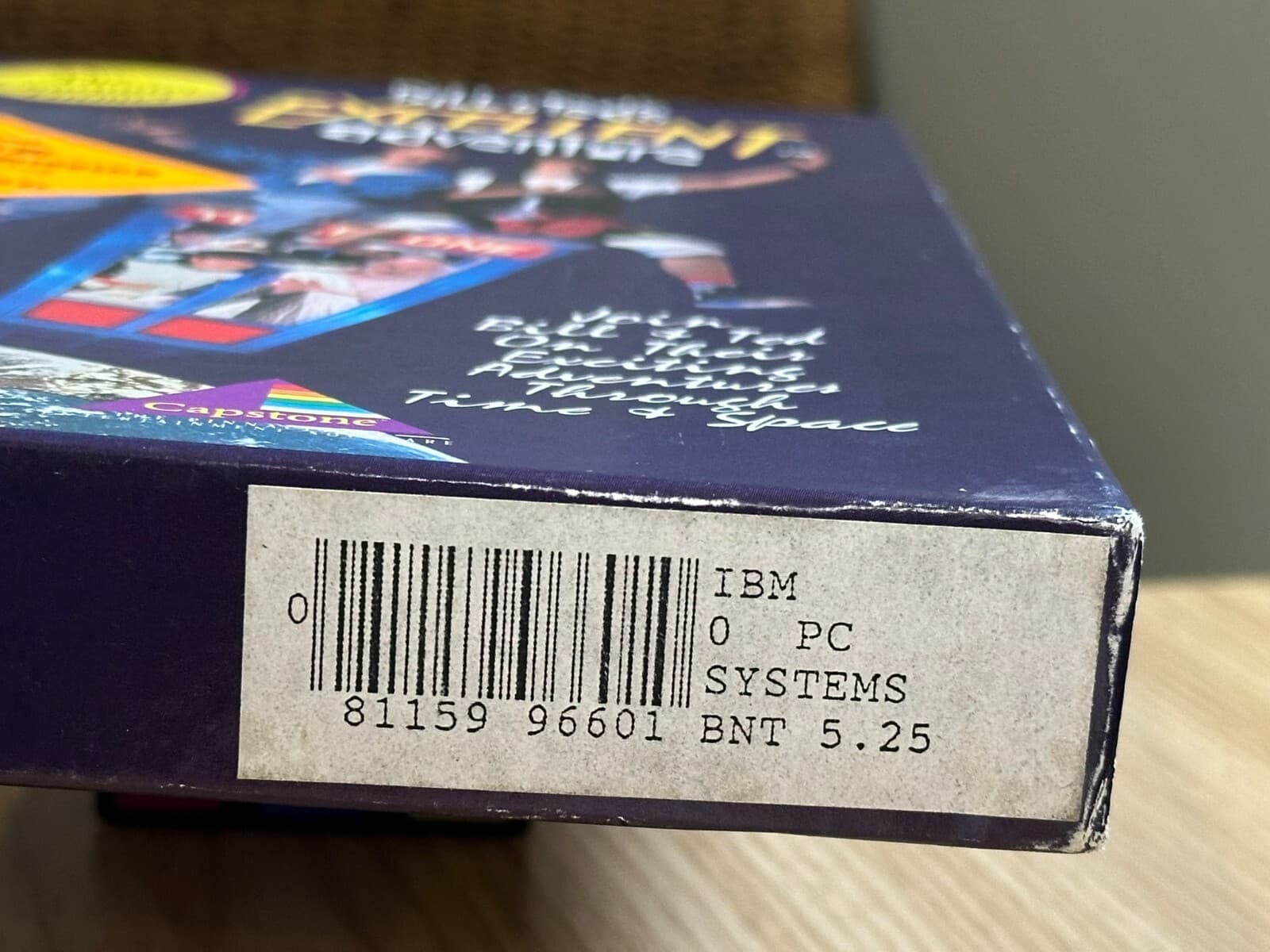 Rare Bill and Ted's Excellent Adventure IBM PC Computer Game Floppy Disks Discs 5