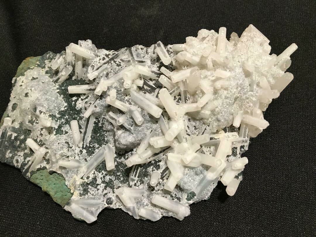 KB: FANTASTIC!! SW FL. RED CALCITE XLS. ON MATRIX FROM RIO GRANDE DO SUL, BRAZIL 2