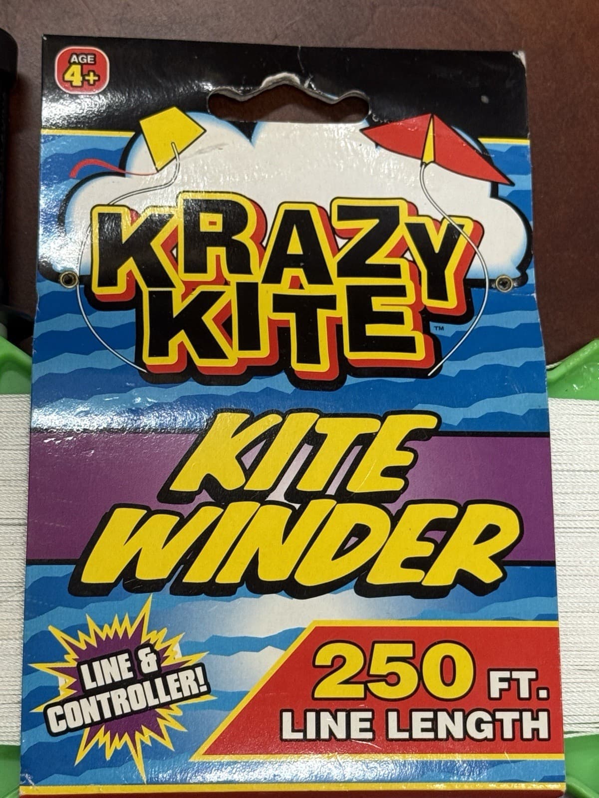 Ja-Ru Krazy Kite Reel Winder Green — 250 Foot Line and Controller - Model 9868 3