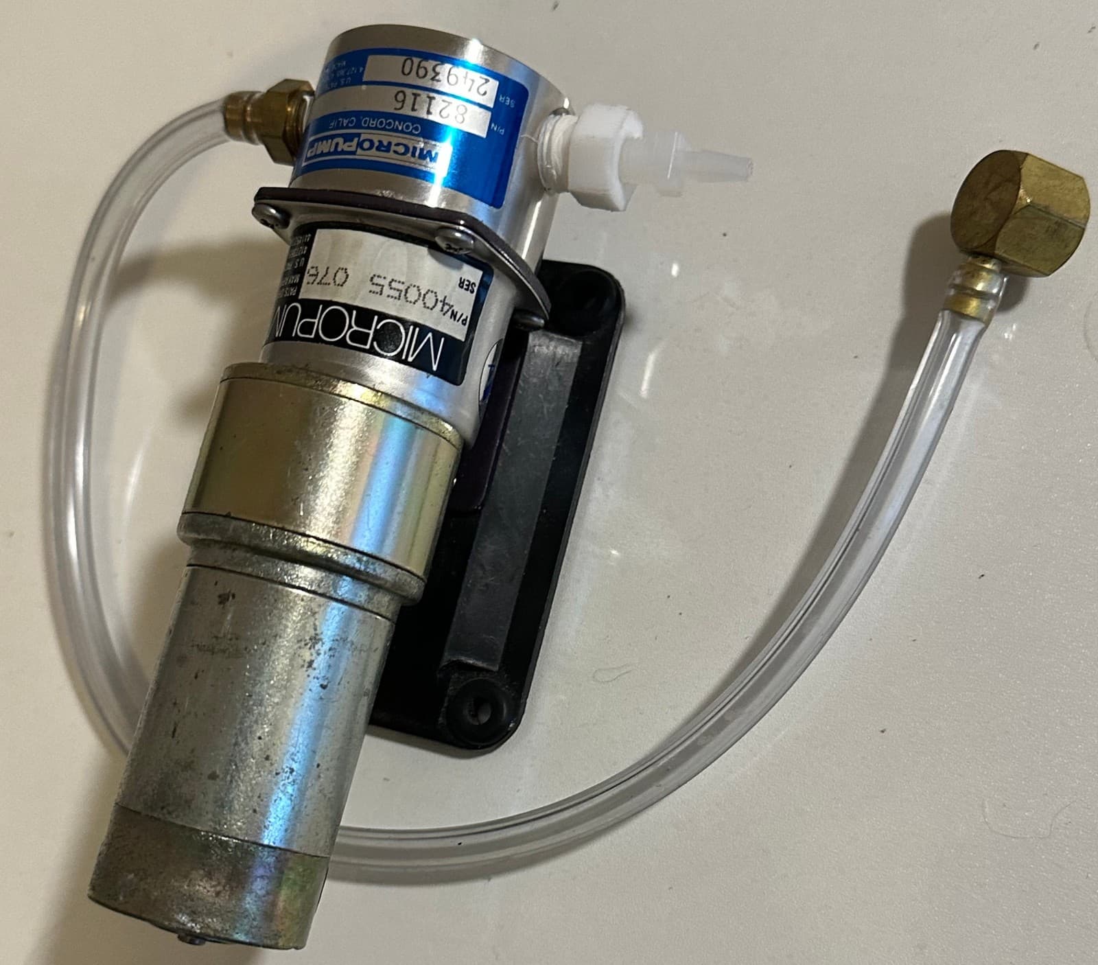 MICROPUMP p/n 40055  Precision Variable Speed Low-Flow Pump 100-500 RPM, 0-24 VD