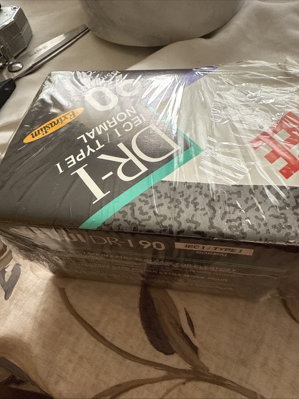 Fuji DR-I Extra Slim Blank Cassette Tapes 6 Pack NEW 90 IEC I Type I Normal 4