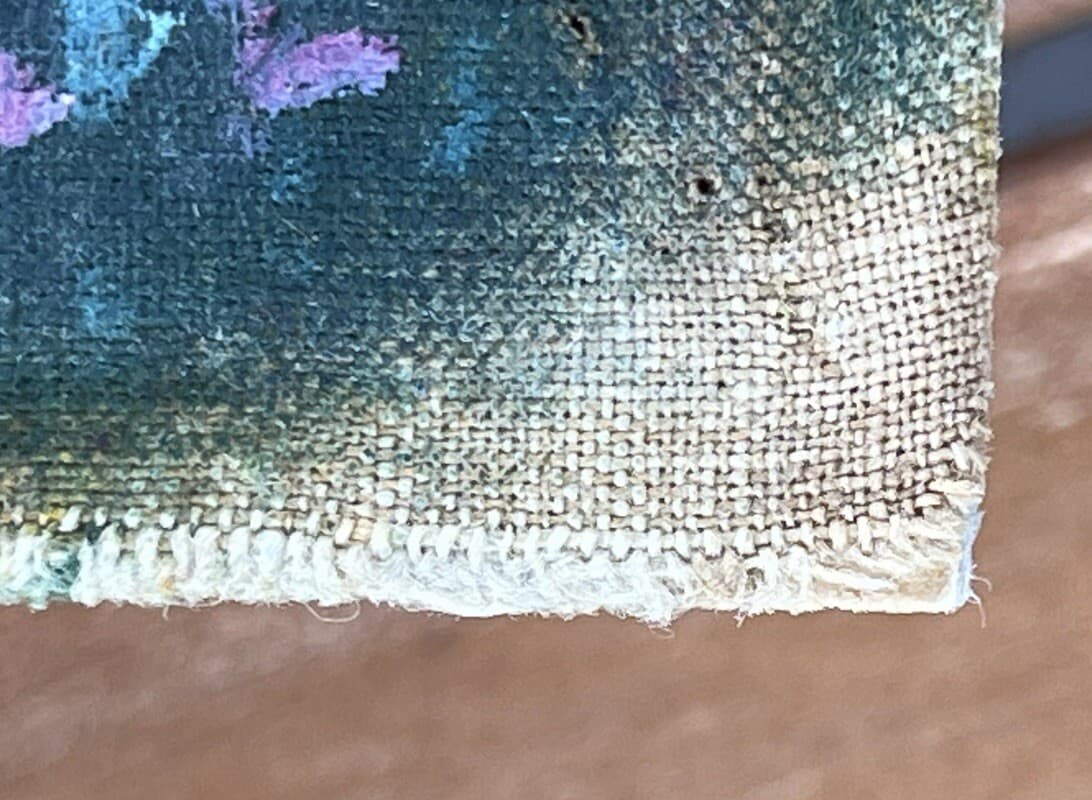 Original Antique Native American Portrait - Oil Painting - 19th C. /Early 1900's 3