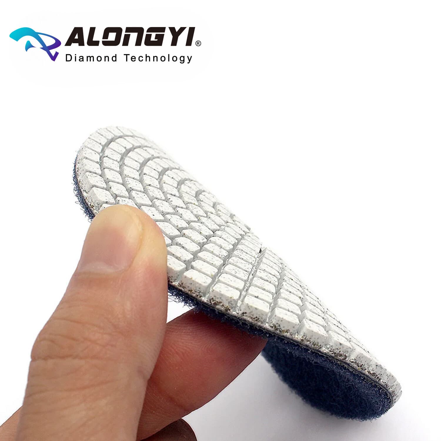 4" 7pcs Diamond Flexible Wet Polishing Pads White Bond Sanding High Quality 5