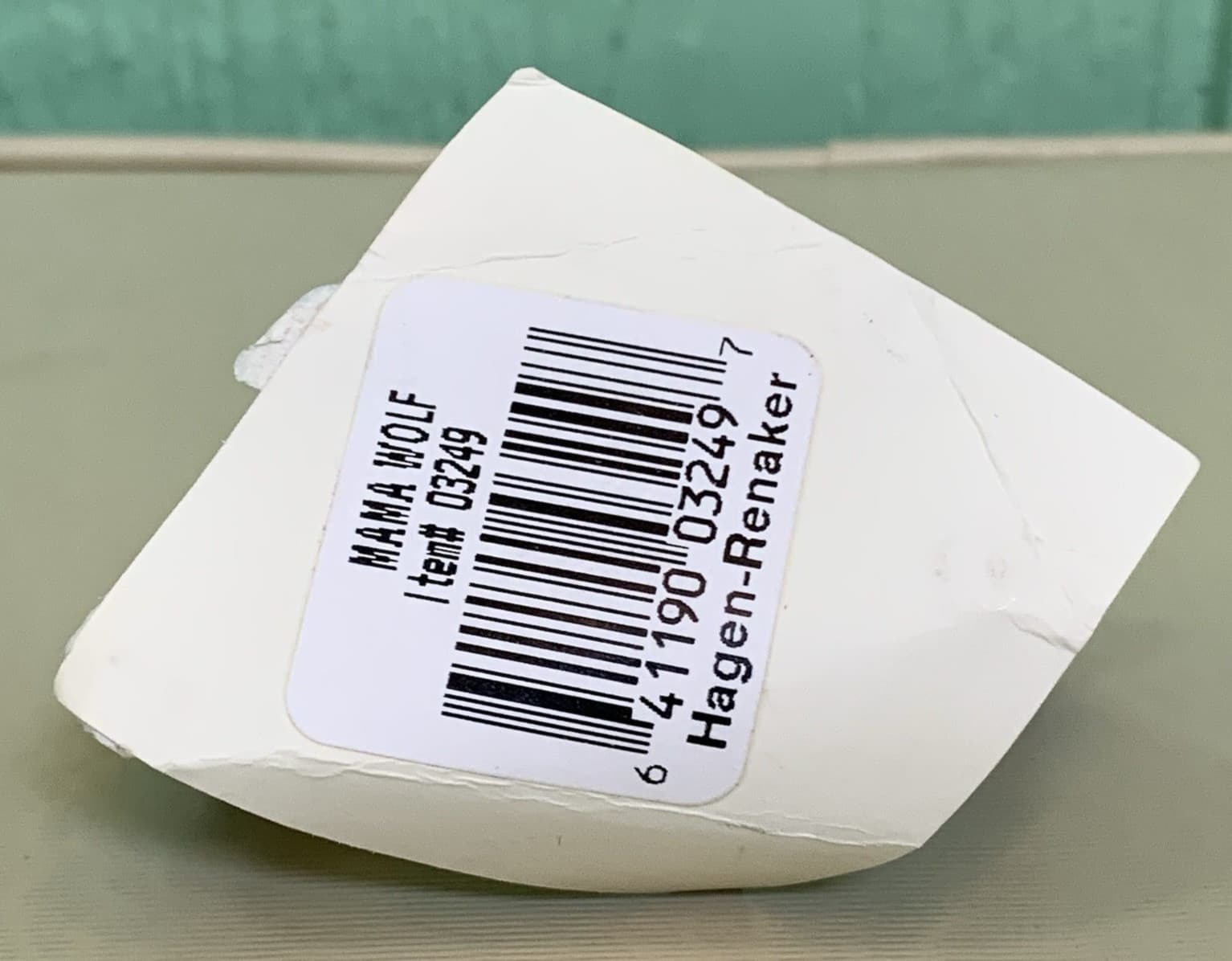 VINTAGE Miniature Hagen Renaker Gray Mama Wolf READ 5