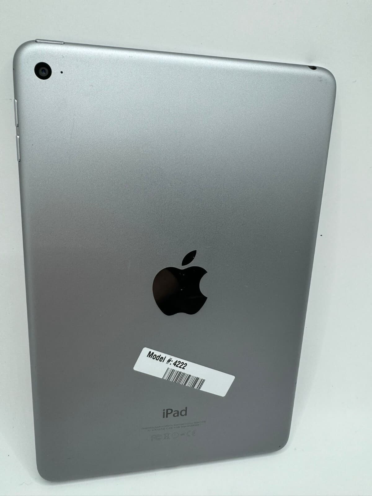 Apple iPad Mini 4 128GB Space Gray  C grade  inflated battery SEE PHOTOS 2