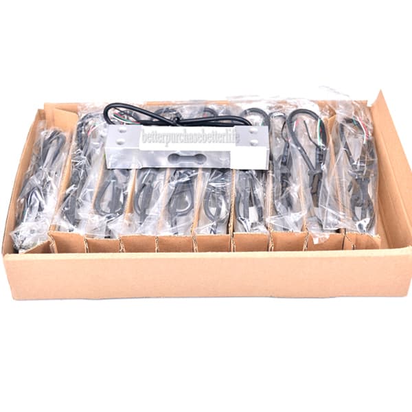 Parallel Beam Load Cell Sensor 100kg/217lb  Scale Weighing Sensor 0.02 Precision 6