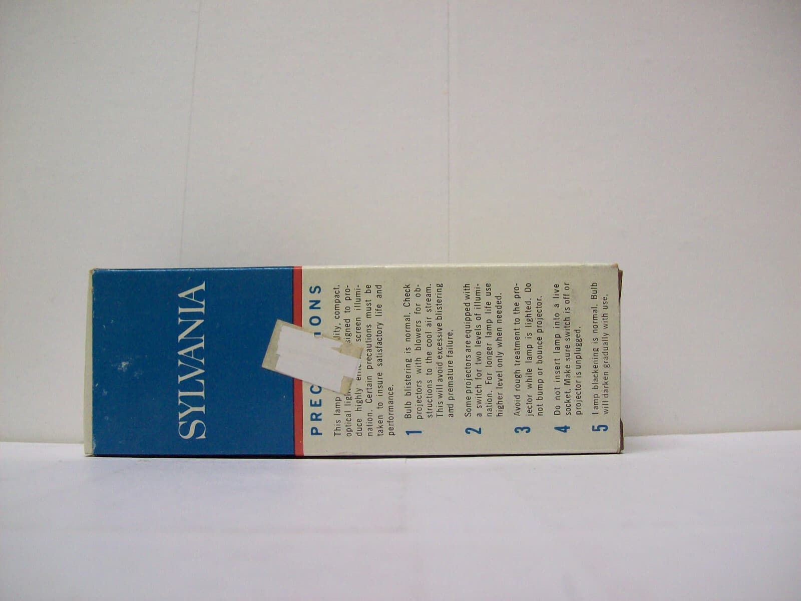 DFE Projector Projection Lamp Bulb 30V 80W *AVG. 15-HOUR LAMP* Sylvania 6